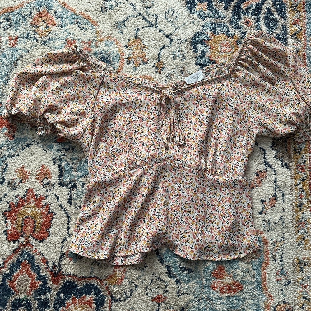 Floral blouse
